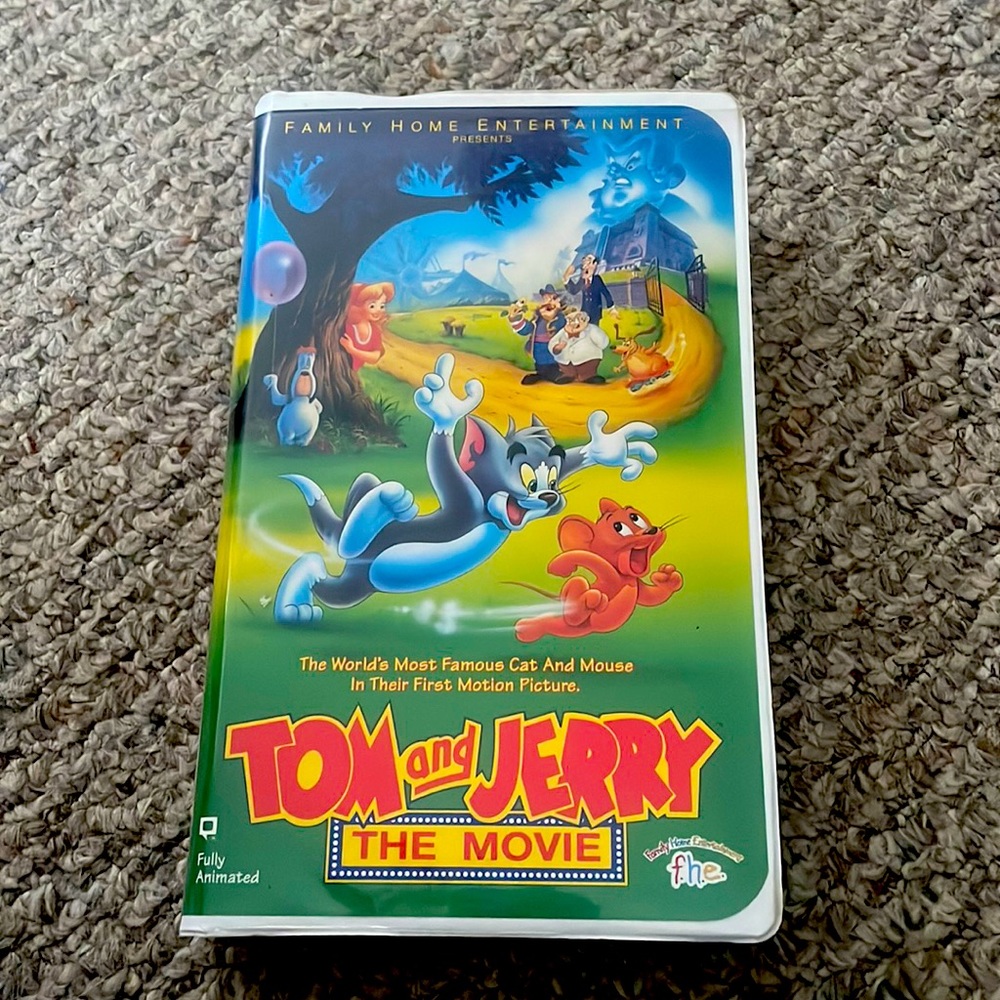 Tom and Jerry the movie VHS